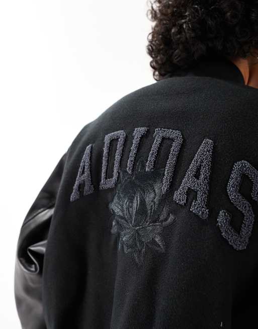 Adidas originals deals baseball jacket