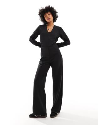 Shop adidas Originals Dark Varsity jumpsuit with lace details Online – Trendy & Affordable Fashion