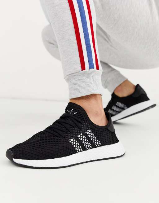 Adidas deerupt zwart new arrivals