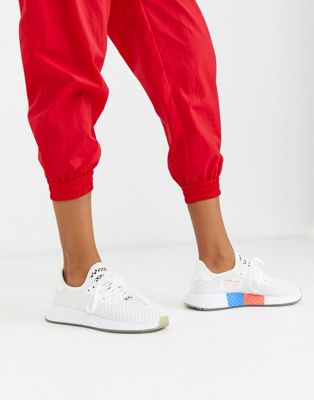 adidas Originals Deerupt in white and 