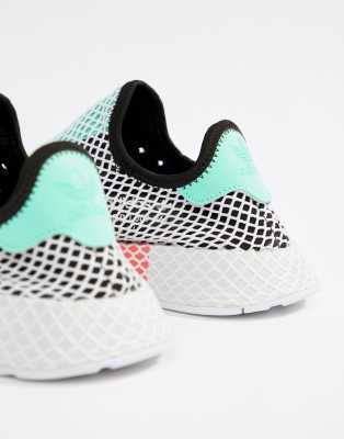 adidas deerupt nere pelle