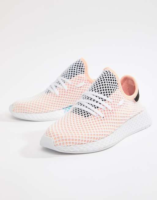 adidas Originals Deerupt Runner Baskets Rose ASOS