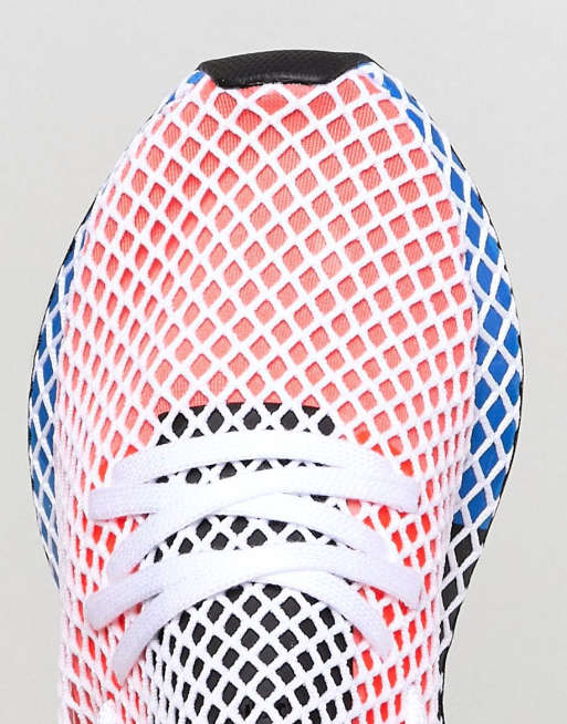 Adidas deerupt rouge et cheap bleu