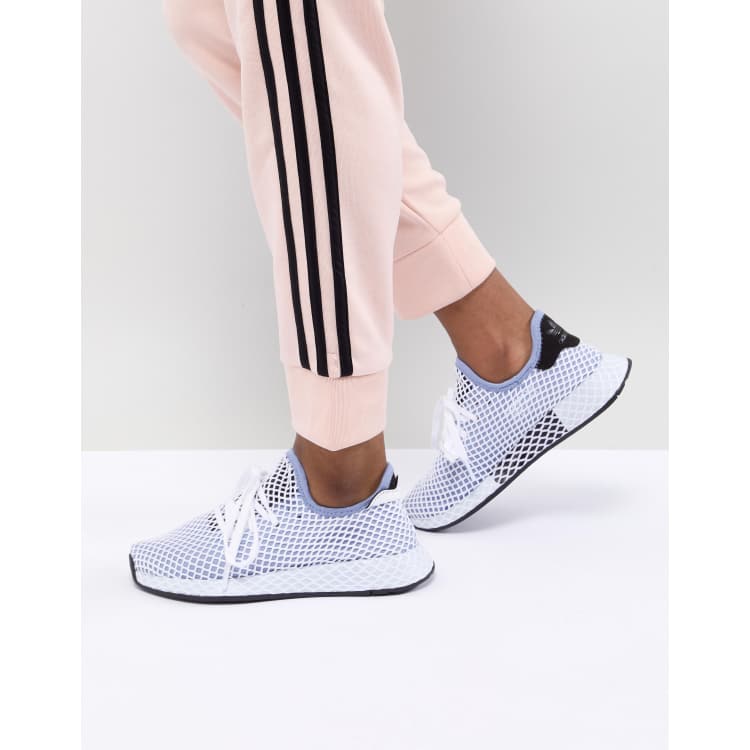 adidas Originals Deerupt Runner Sneakers In Blue ASOS