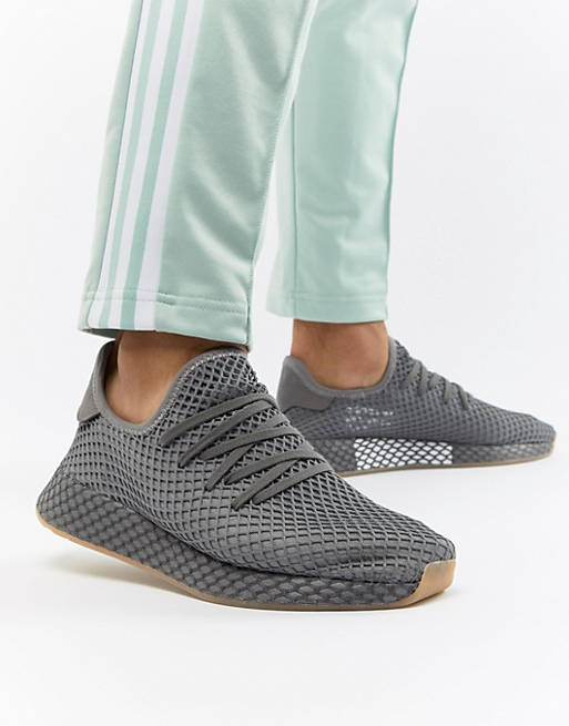 Illuminate resource internal adidas Originals Deerupt Runner Sneakers In Gray CQ2627 | ASOS