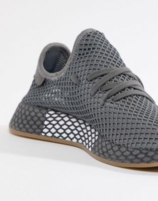 adidas Originals Deerupt Runner Sneakers In Grey CQ2627 | ASOS