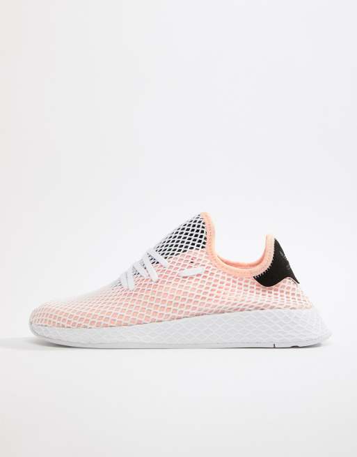 adidas Originals Deerupt Runner Sneakers In Pink B28075 ASOS