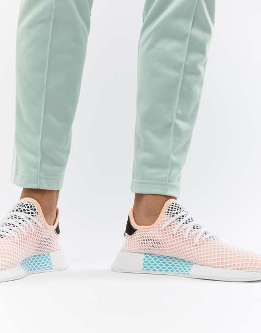 adidas Originals Deerupt Runner Sneakers In Pink B28075