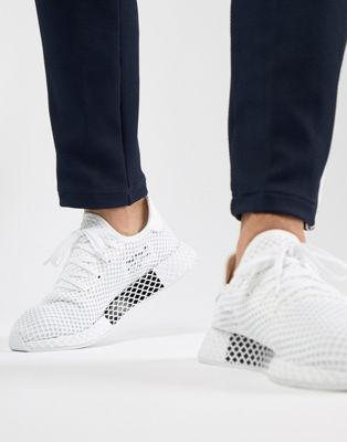 adidas deerupt shoes white