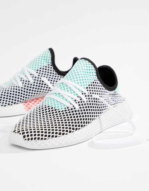 adidas Originals Deerupt Runner Trainers In Black B28076