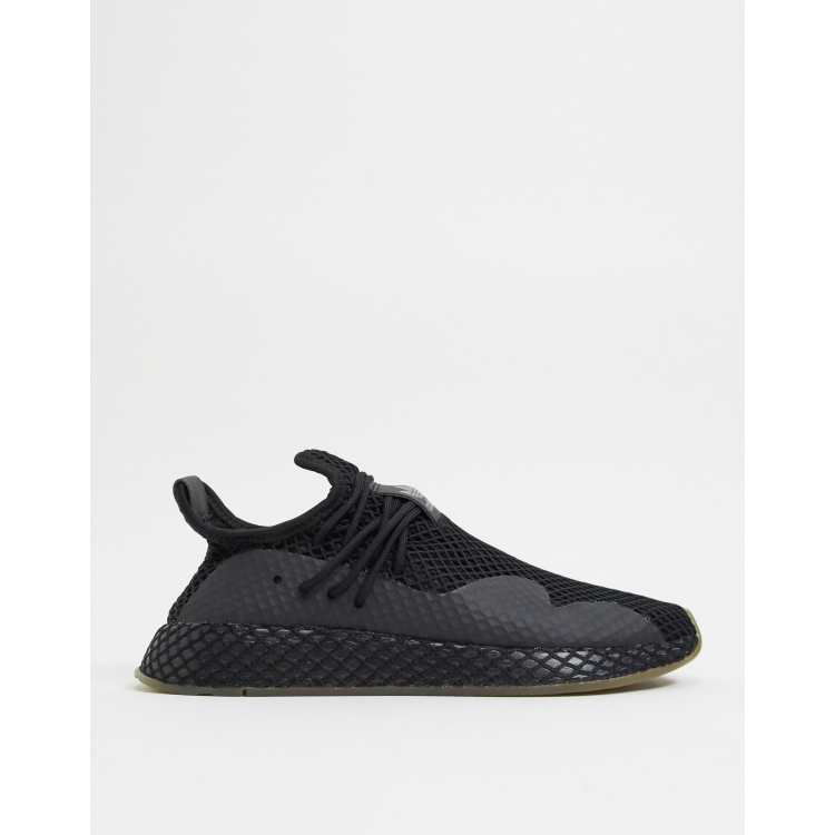 Adidas originals best sale deerupt all black