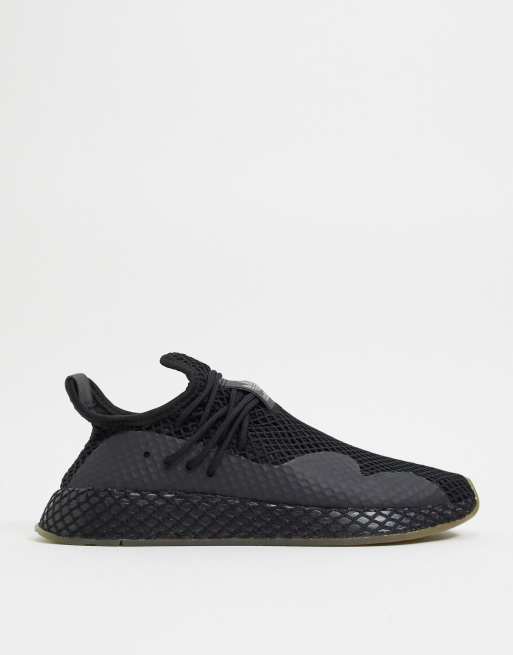 Deerupt on sale adidas black