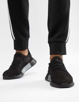 adidas men's deerupt black