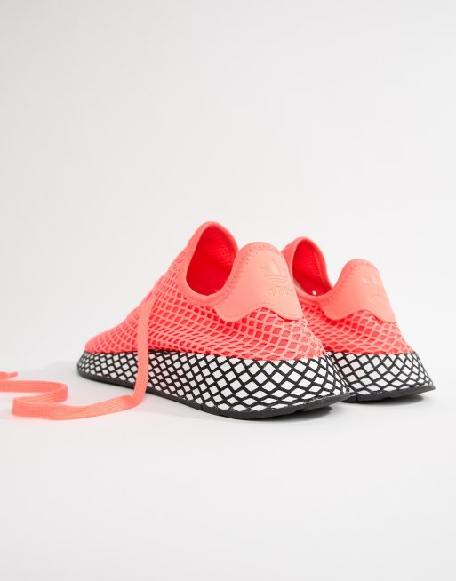 adidas Originals Deerupt Sneakers In Pink B41769