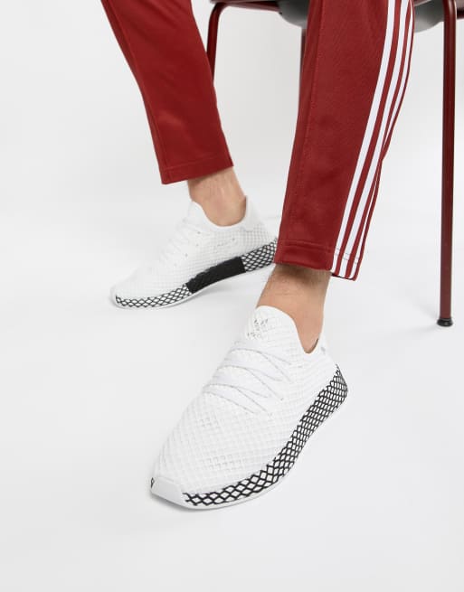 Adidas white deerupt runner trainers sale