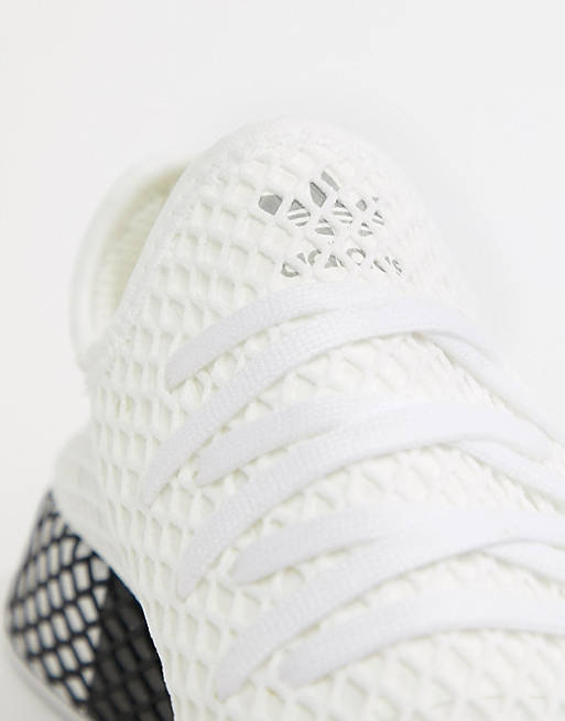 adidas Originals Deerupt Sneakers In White B41767 |