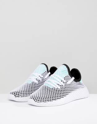 adidas black deerupt trainers