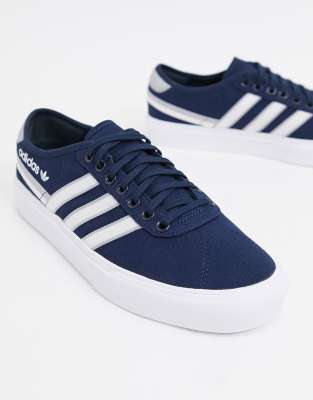 Adidas Originals Delpala Sneakers In Navy