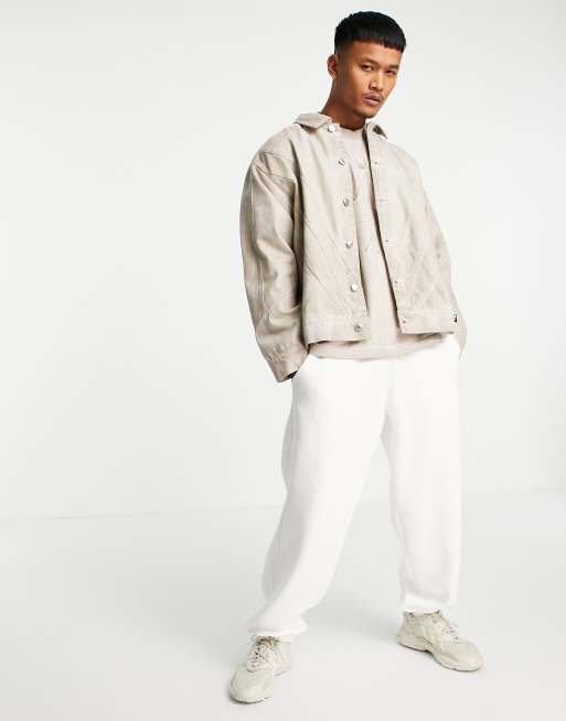 adidas Originals jacket in light brown | ASOS