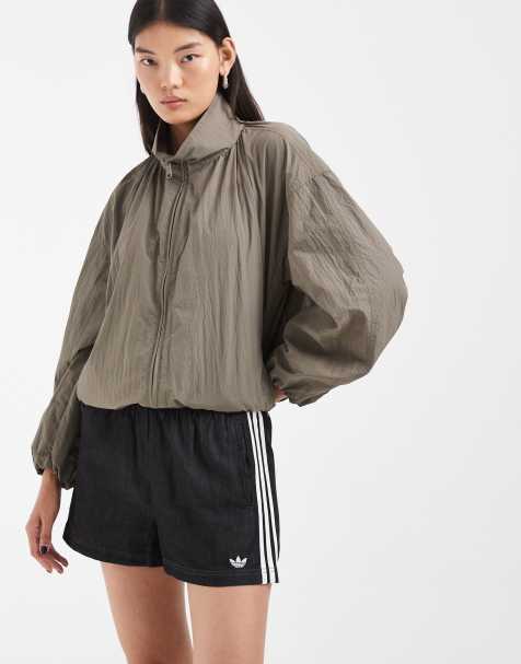 adidas Originals denim shorts in black - view 1