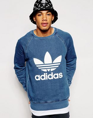 adidas Originals Denim Sweatshirt | ASOS