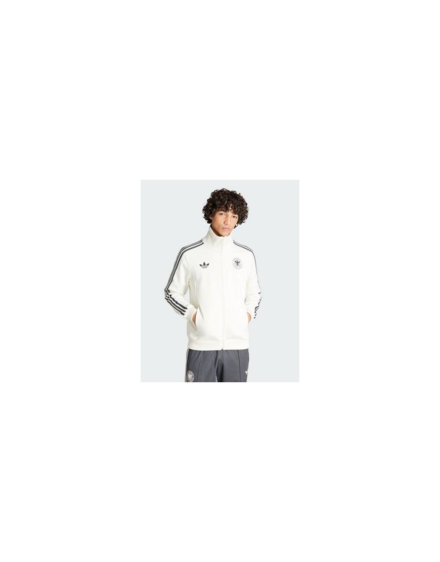 adidas Originals DFB OG jacket in white
