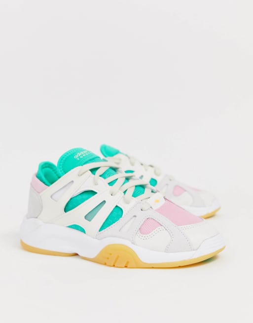 Feudal también Hito adidas Originals Dimension Lo in white and pink | ASOS