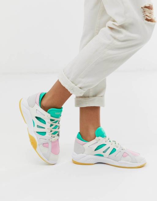 Feudal también Hito adidas Originals Dimension Lo in white and pink | ASOS