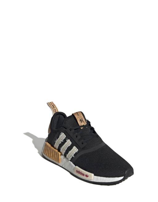 adidas Originals Disney NMD R1 trainers in black