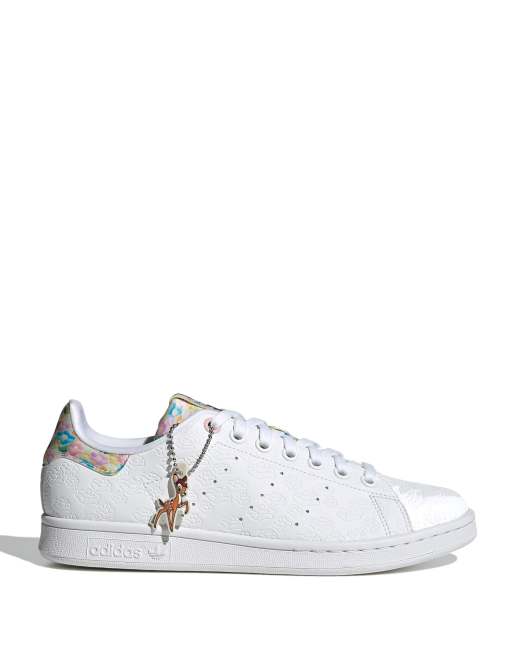 adidas Originals Disney Stan Smith trainers in white | ASOS