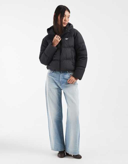 adidas Originals doudoune à capuche noire, 2 de 4