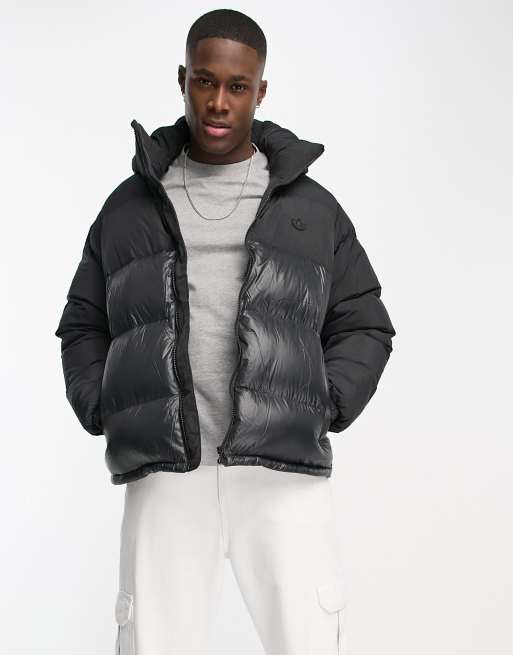 Down puffer jackets store with hood