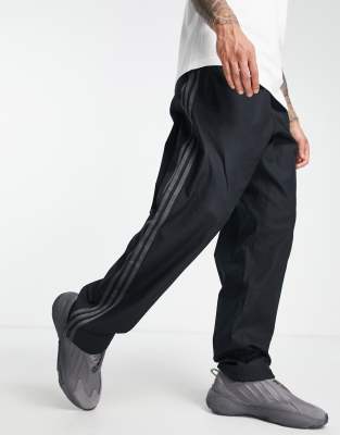 adidas Originals drawstring trousers in black - ASOS Price Checker