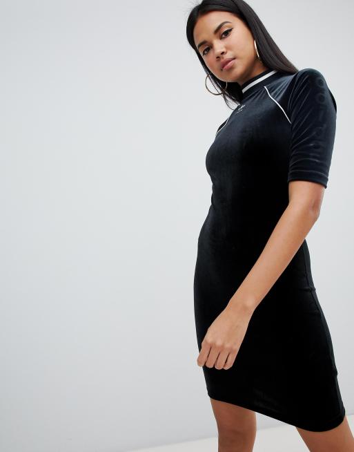 adidas Originals Dress In Black Velvet