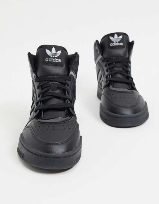 Adidas high 2025 cut black