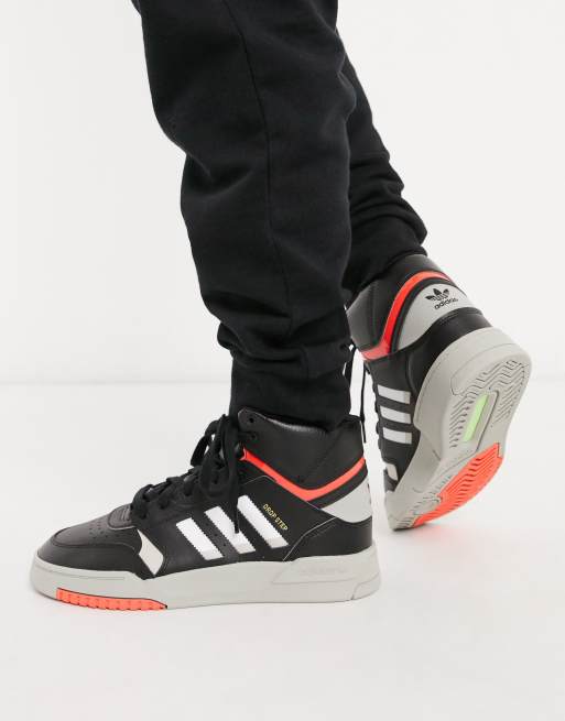 adidas Originals Drop step Hoge sneakers met rubberzool in