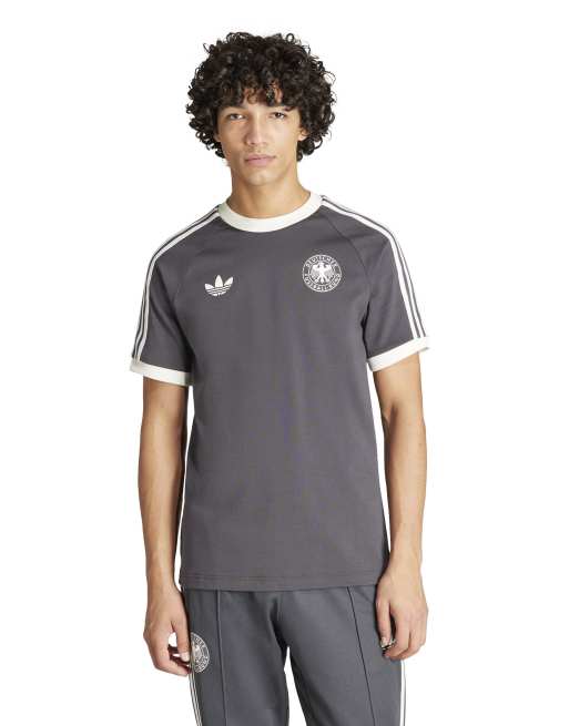 adidas Originals - Duitsland - Adicolor - T-shirt met 3-Stripes in zwart