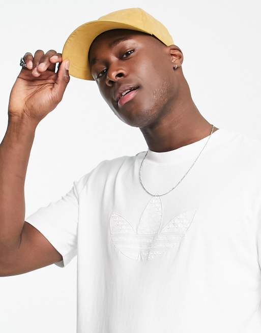 adidas Originals – Einfarbiges T-Shirt in Weiß