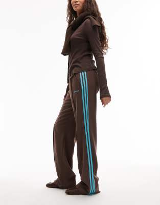adidas Originals - Elegante Trainingshose in Braun-Brown