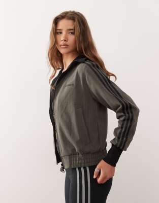 adidas Originals - Elegante Trainingsjacke in Shadow Olive-Grün