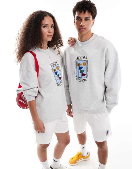 Adidas unisex sweatshirt sale