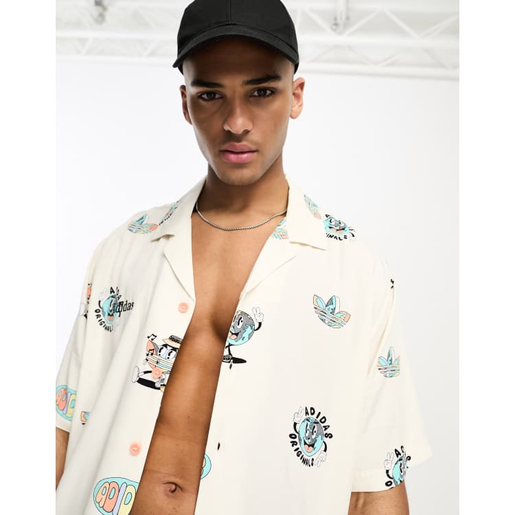 Adidas button up clearance shirt