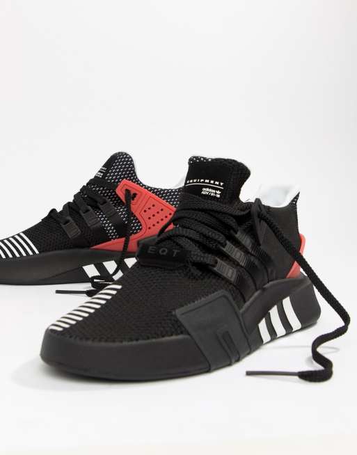 Adidas originals eqt 2025 bask adv black/white/red