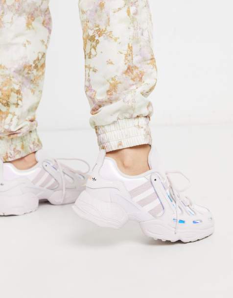 adidas Originals – EQT Gazelle – Metallic-Sneaker in Rosa und Silber