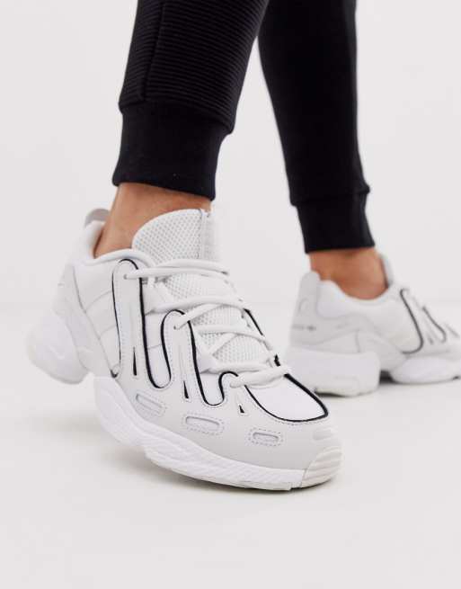 adidas Originals EQT Gazelle sneakers in triple white adidas Originals EQT Gazelle sneakers in triple white