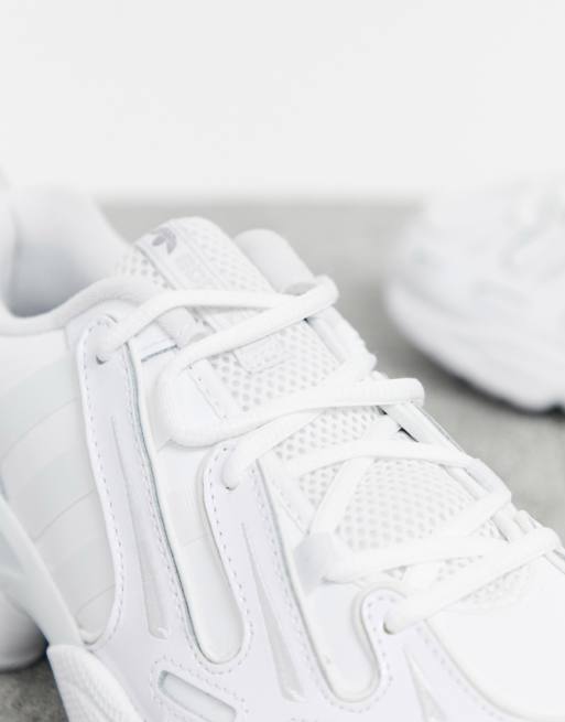 adidas Originals EQT Gazelle sneakers in triple white adidas Originals EQT Gazelle sneakers in triple white