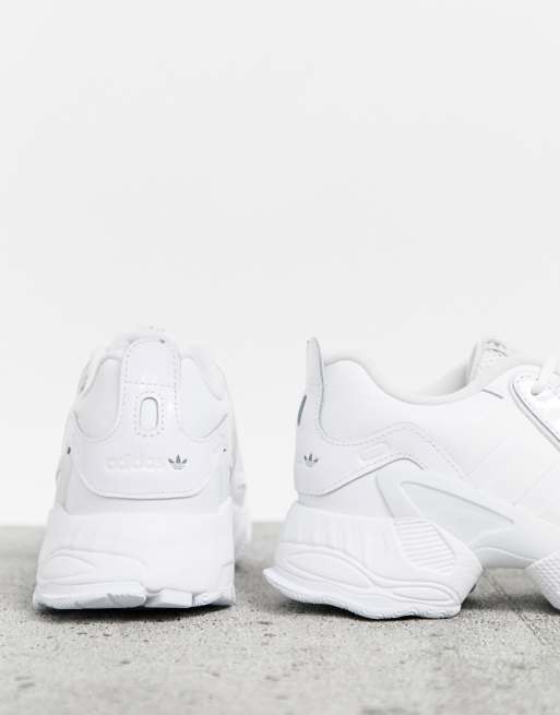 adidas Originals EQT Gazelle sneakers in triple white adidas Originals EQT Gazelle sneakers in triple white