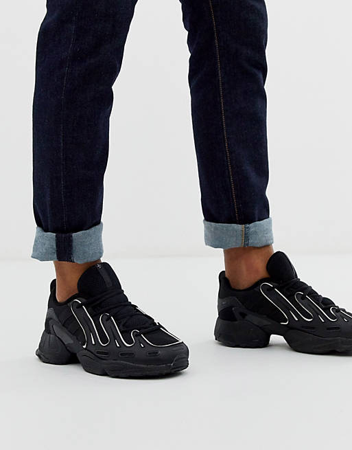 adidas Originals EQT Gazelle sneakers in triple black