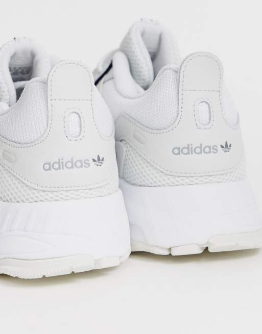 adidas Originals EQT Gazelle sneakers in triple white