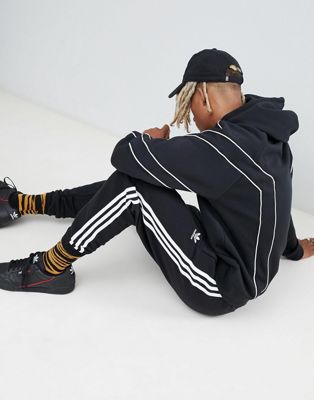 adidas originals eqt outline hoodie in black dh5216